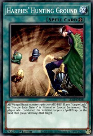 Harpies' Hunting Ground - Legendary Duelists: Season 2 LDS2-EN081 - Common