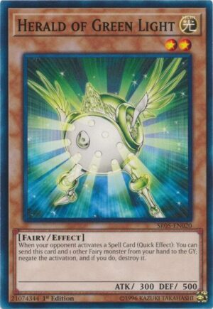 Herald of Green Light - Structure Deck: Wave of Light SR05-EN020 - Common