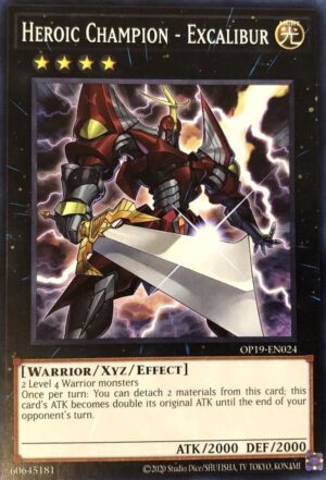 Heroic Champion - Excalibur - OTS Tournament Pack 19 OP19-EN024 - Common
