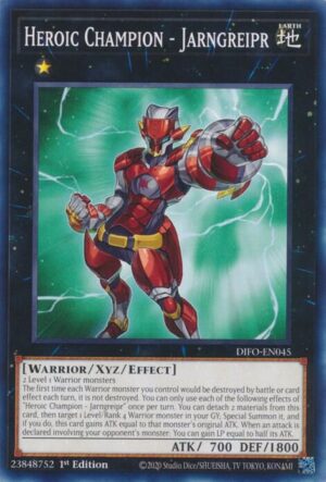 Heroic Champion - Jarngreipr - Dimension Force DIFO-EN045 - Common