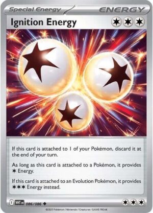 Ignition Energy - SV: White Flare - 086/086 - Uncommon