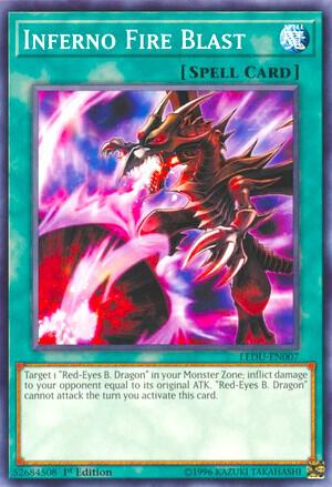 Inferno Fire Blast - Legendary Duelists LEDU-EN007 - Common