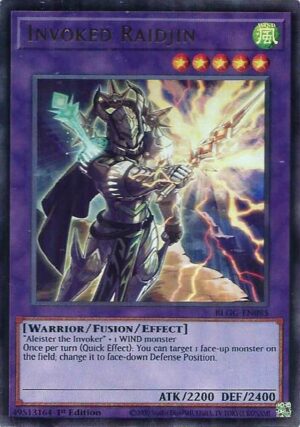Invoked Raidjin - Battles of Legend: Glorious Gallery BLGG-EN085 - Ultra Rare