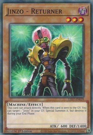 Jinzo - Returner - Legendary Duelists: Rage of Ra LED7-EN039 - Common
