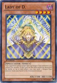 Lady of D. - Galactic Overlord GAOV-EN036 - Common