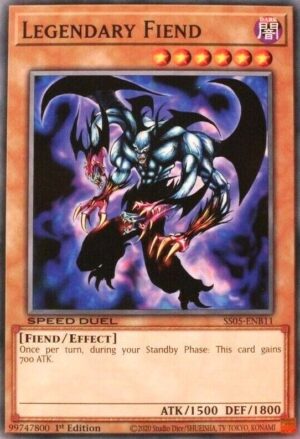 Legendary Fiend - Speed Duel Decks: Twisted Nightmares SS05-ENB11 - Common