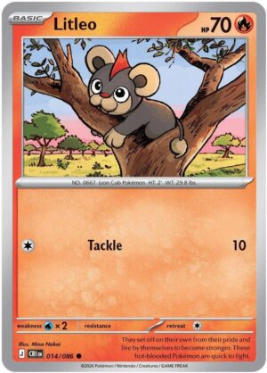 Litleo - 014/086 - ME04: Chaos Rising (CRI) - Common