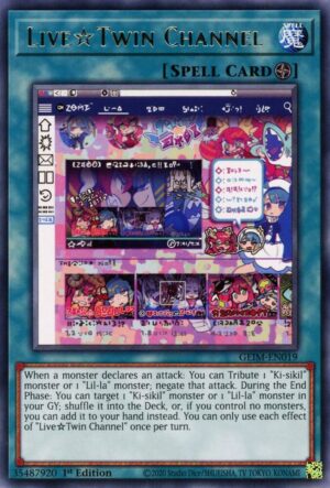 Live Twin Channel - Genesis Impact GEIM-EN019 - Rare