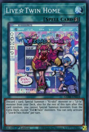 Live Twin Home - Genesis Impact GEIM-EN018 - Super Rare