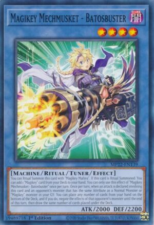 Magikey Mechmusket - Batosbuster - 2022 Tin of the Pharaoh's Gods MP22-EN139 - Common