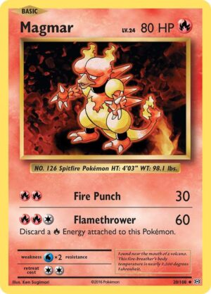Magmar - XY - Evolutions (EVO) - 20/108 - Uncommon