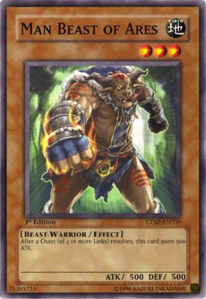 Man Beast of Ares - Cyberdark Impact CDIP-EN030 - Common