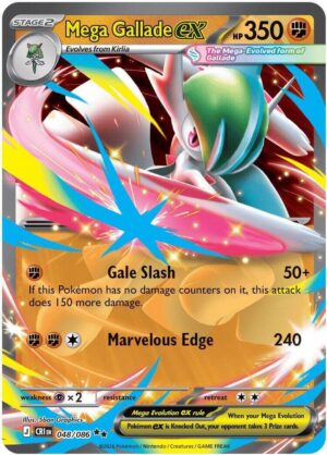 Mega Gallade ex - 048/086 - ME04: Chaos Rising (CRI) Ultra Rare