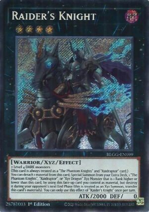 Raider's Knight - Battles of Legend: Glorious Gallery BLGG-EN099 - Secret Rare