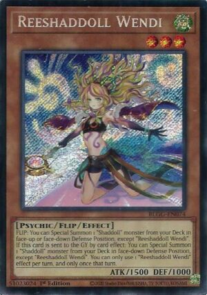 Reeshaddoll Wendi - Battles of Legend: Glorious Gallery BLGG-EN074 - Secret Rare