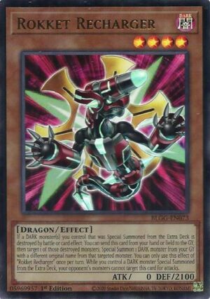Rokket Recharger - Battles of Legend: Glorious Gallery BLGG-EN073 - Ultra Rare
