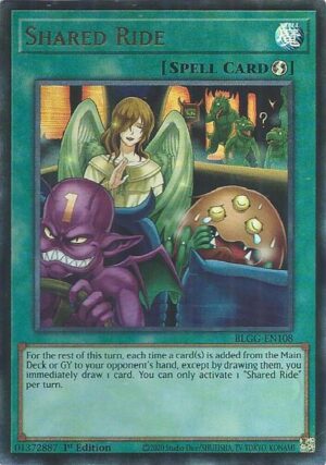 Shared Ride - Battles of Legend: Glorious Gallery BLGG-EN108 - Ultra Rare