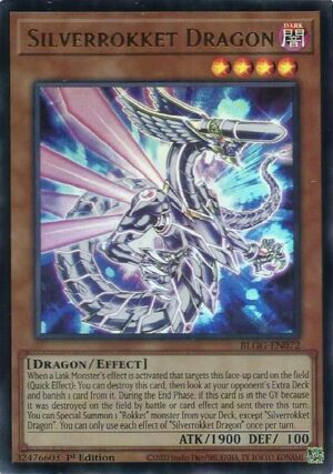 Silverrokket Dragon - Battles of Legend: Glorious Gallery BLGG-EN072 - Ultra Rare