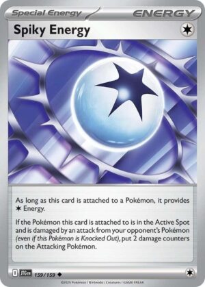 Spiky Energy - 159/159 - Uncommon - SV09: Journey Together (JTG)