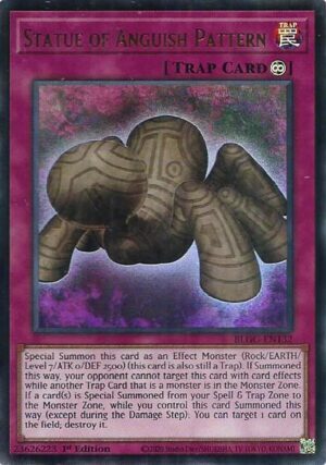 Statue of Anguish Pattern - Battles of Legend: Glorious Gallery BLGG-EN132 - Ultra Rare