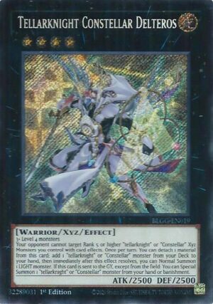 Tellarknight Constellar Delteros - Battles of Legend: Glorious Gallery BLGG-EN019 - Secret Rare