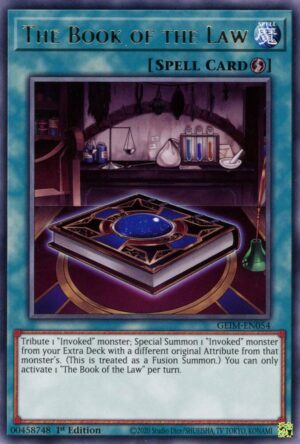 The Book of the Law - Genesis Impact GEIM-EN054 - Rare