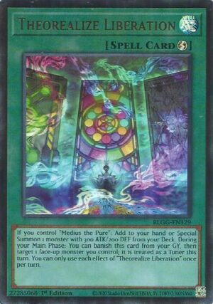 Theorealize Liberation - Battles of Legend: Glorious Gallery BLGG-EN129 - Ultra Rare
