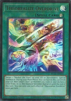 Theorealize Overdrive - Battles of Legend: Glorious Gallery BLGG-EN128 - Ultra Rare