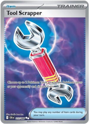 Tool Scrapper - 115/086 - ME04: Chaos Rising (CRI) Ultra Rare