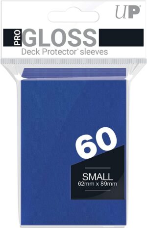 Ultra Pro Deck Protectors Small Yu-Gi-Oh! Size 60 Blue