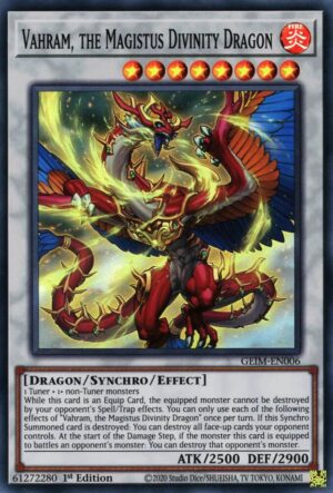 Vahram, the Magistus Divinity Dragon - Genesis Impact GEIM-EN006 - Super Rare