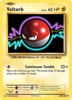 Voltorb - XY - Evolutions (EVO) - 39/108 - Common