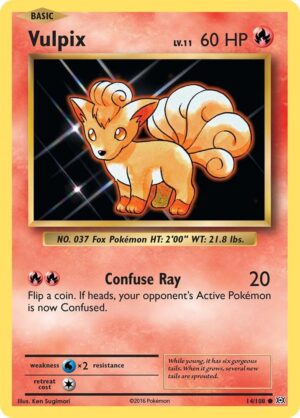 Vulpix - XY - Evolutions (EVO) - 14/108 - Common