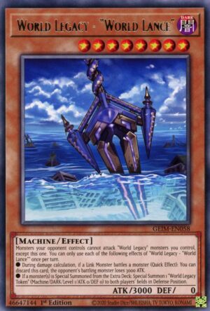 World Legacy - "World Lance" - Genesis Impact GEIM-EN058 - Rare
