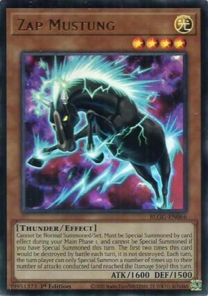 Zap Mustung - Battles of Legend: Glorious Gallery BLGG-EN066 - Ultra Rare