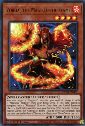 Zoroa, the Magistus of Flame - Genesis Impact GEIM-EN002 - Ultra Rare