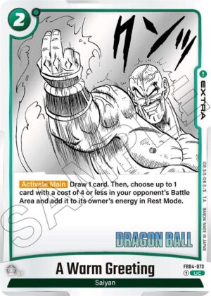 A Warm Greeting - Manga Booster 01 (FB04-073 UC)