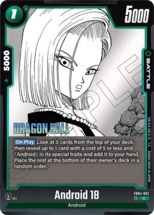 Android 18 - Manga Booster 02 (FB04-057 C)