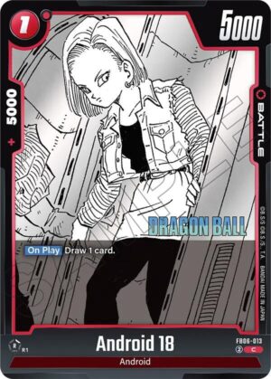 Android 18 - FB06-013 - Manga Booster 02 (FB06-013 C)