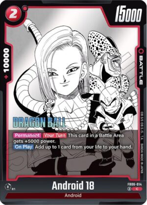 Android 18 - FB06-014 - Manga Booster 01 (FB06-014 C)