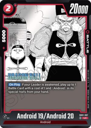 Android 19/Android 20 - Manga Booster 01 (SB01-007 UC)