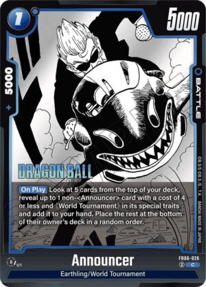Announcer - Manga Booster 01 (FB06-026 C)