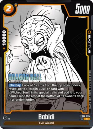 Babidi - FB03-084 - Manga Booster 01 (FB03-084 C)