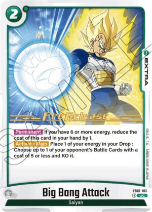 Big Bang Attack - Awakened Pulse Pre-Release Cards (FB01-103 UC)