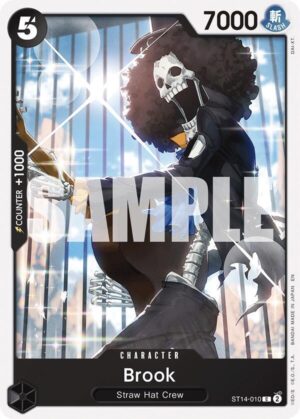 Brook (Reprint) - Starter Deck 26: PURPLE/BLACK Monkey.D.Luffy (ST14-010 C)