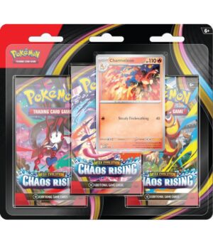 Pokémon Tcg: Mega Evolution Chaos Rising - 3-pack Blister