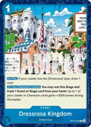 Dressrosa Kingdom - Adventure on Kami's Island (OP15-057 C)