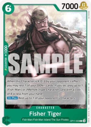 Fisher Tiger - A Fist of Divine Speed (OP11-035 C)