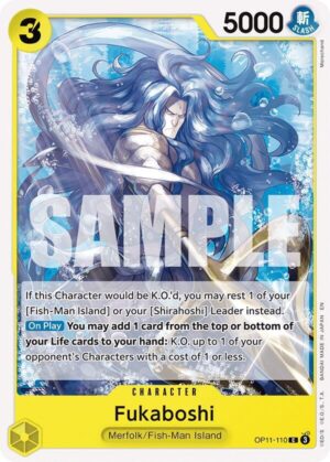 Fukaboshi - A Fist of Divine Speed (OP11-110 C)