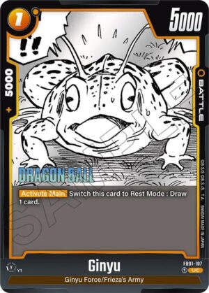 Ginyu - FB01-107 - Manga Booster 02 (FB01-107 UC)